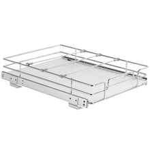 Pull Out Cabinet Organizer, Heavy Duty Slide Out Pantry Shelves, Chrome-Plated Steel Roll Out Drawers, Sliding Drawer Storage For Home, Inside Kitchen Cabinet, Bathroom, Under Sink