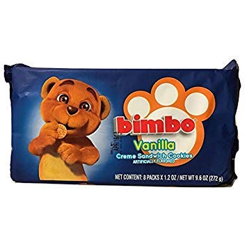 Bimbo Vanilla Creme Sandwich Cookies - 9.28 Ounces (8 individual packets per Pack) …