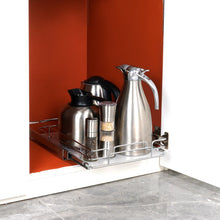Pull Out Cabinet Organizer, Heavy Duty Slide Out Pantry Shelves, Chrome-Plated Steel Roll Out Drawers, Sliding Drawer Storage For Home, Inside Kitchen Cabinet, Bathroom, Under Sink