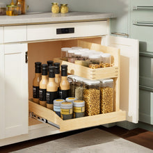 Under Sink Organizers And Storage 22   W X 21  D, 2 Tier Pull Out Cabinet Organizer With Hard Close, Adjustable Pull Out Cabinet Organizer With U Bracket For Bathroom Kitchen Right