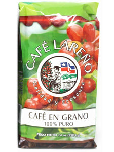 Cafe Lareno Puerto Rico - 14Oz Roasted Coffee BEANS – Café Lareno de Puerto Rico 14 Oz EN GRANO.