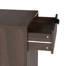 10-Gallon Woodgrain Tilt-Out Trash Can Cabinet Wooden Garbage Recycling Cabinet With Wave-Textured Hideaway Drawer&Pull-Out Bin-Multipurpose Kitchen&Bath Organizer In Walnut Finish