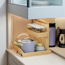 Under Sink Organizers And Storage 22   W X 21  D, 2 Tier Pull Out Cabinet Organizer With Hard Close, Adjustable Pull Out Cabinet Organizer With U Bracket For Bathroom Kitchen Right