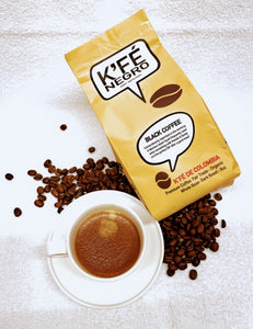 K'FE Negro - Colombia Premium Coffee, Fair Trade Organic - Whole Bean Dark Roast - 8oz