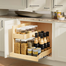 Under Sink Organizers And Storage 22  W X 21  D, 2 Tier Pull Out Cabinet Organizer With Hard Close, Adjustable Pull Out Cabinet Organizer With U Bracket For Bathroom Kitchen Left
