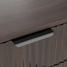 10-Gallon Woodgrain Tilt-Out Trash Can Cabinet Wooden Garbage Recycling Cabinet With Wave-Textured Hideaway Drawer&Pull-Out Bin-Multipurpose Kitchen&Bath Organizer In Walnut Finish