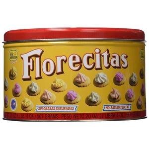 Royal Borinquen - Florecitas Iced Gems Cookies - 20oz. can