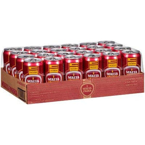 Malta India - Puerto Rico's Famous Malt Beverage - 8 oz cans (Count of 24) Master Carton