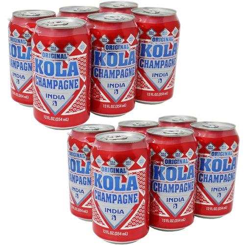 India Kola Champagne - Puerto Rico's Original Kola - 12 fl oz (Count of 2)