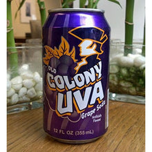 OLD COLONY UVA - Puerto Rico's Favorite Grape Flavored Soda - 12 oz cans - 8 Pack