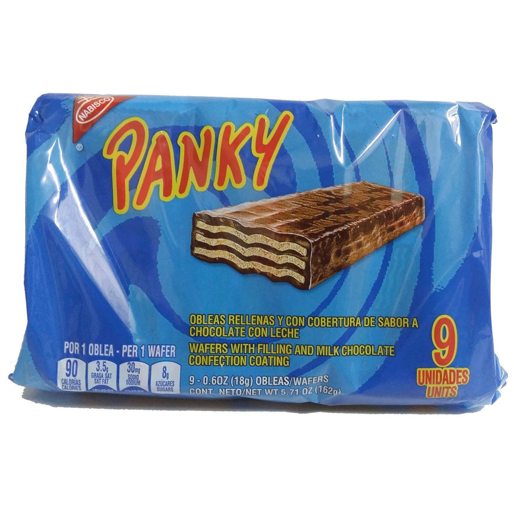 Panky Wafers by Nabisco - 9 packs per unit